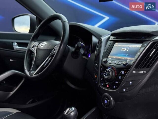 Черный Хендай Велостер, объемом двигателя 1.6 л и пробегом 113 тыс. км за 9299 $, фото 9 на Automoto.ua