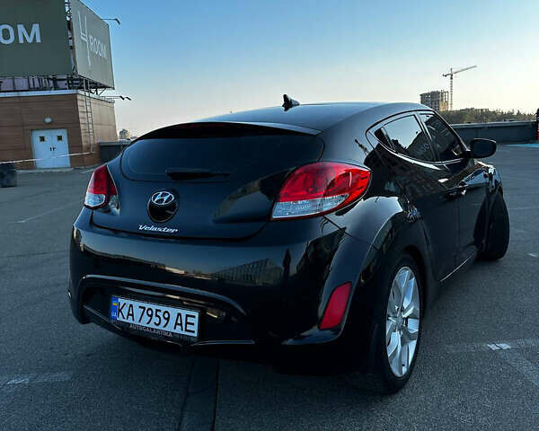 Черный Хендай Велостер, объемом двигателя 1.6 л и пробегом 235 тыс. км за 7400 $, фото 6 на Automoto.ua