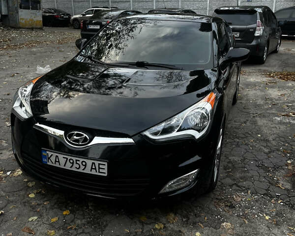 Черный Хендай Велостер, объемом двигателя 1.6 л и пробегом 235 тыс. км за 7400 $, фото 1 на Automoto.ua