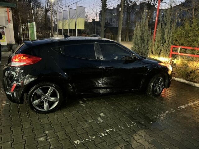 Черный Хендай Велостер, объемом двигателя 1.6 л и пробегом 210 тыс. км за 8000 $, фото 1 на Automoto.ua