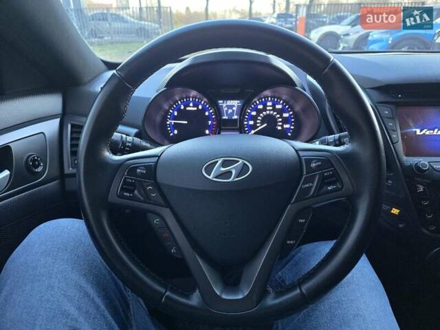 Черный Хендай Велостер, объемом двигателя 1.6 л и пробегом 180 тыс. км за 9950 $, фото 15 на Automoto.ua