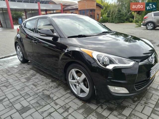 Черный Хендай Велостер, объемом двигателя 1.6 л и пробегом 201 тыс. км за 8600 $, фото 2 на Automoto.ua