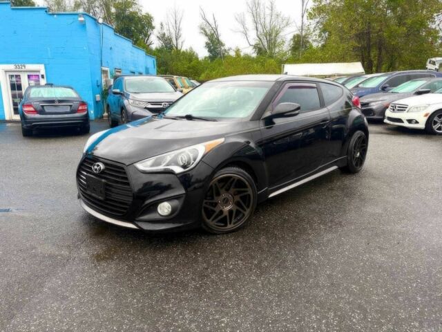 Черный Хендай Велостер, объемом двигателя 1.6 л и пробегом 72 тыс. км за 3500 $, фото 2 на Automoto.ua