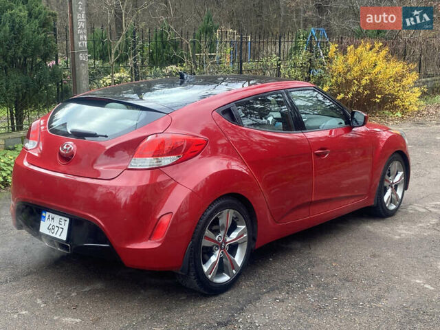 Красный Хендай Велостер, объемом двигателя 1.59 л и пробегом 115 тыс. км за 8150 $, фото 3 на Automoto.ua