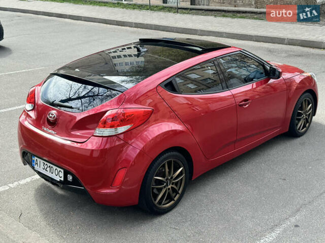 Красный Хендай Велостер, объемом двигателя 1.6 л и пробегом 149 тыс. км за 8500 $, фото 5 на Automoto.ua