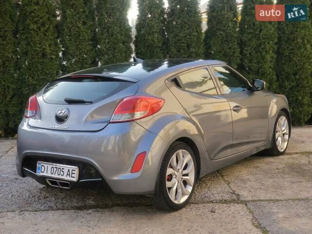 Серый Хендай Велостер, объемом двигателя 1.59 л и пробегом 195 тыс. км за 7700 $, фото 6 на Automoto.ua