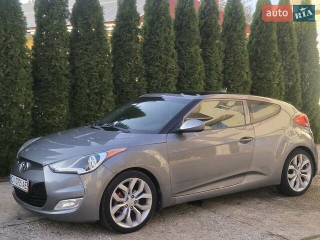 Серый Хендай Велостер, объемом двигателя 1.59 л и пробегом 195 тыс. км за 7700 $, фото 1 на Automoto.ua