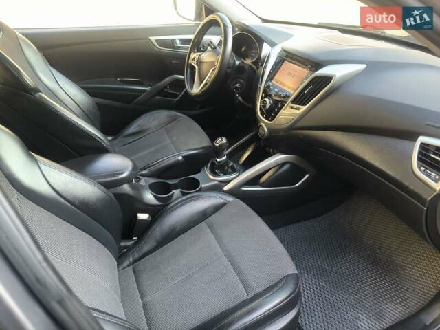 Серый Хендай Велостер, объемом двигателя 1.59 л и пробегом 195 тыс. км за 7700 $, фото 17 на Automoto.ua