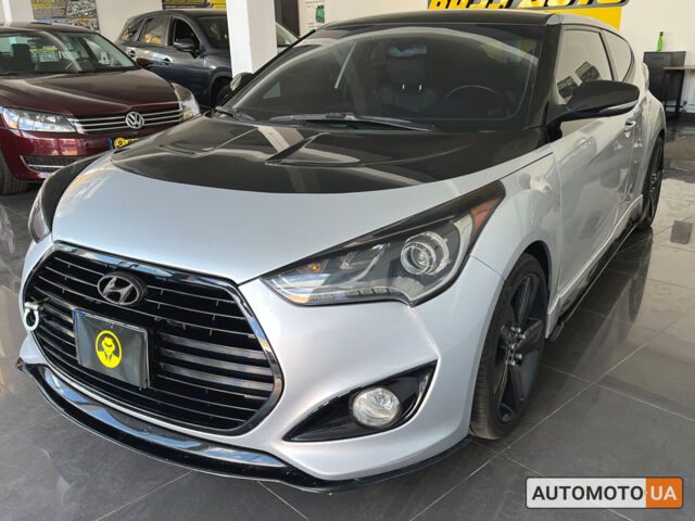 Серый Хендай Велостер, объемом двигателя 1.6 л и пробегом 120 тыс. км за 11500 $, фото 2 на Automoto.ua