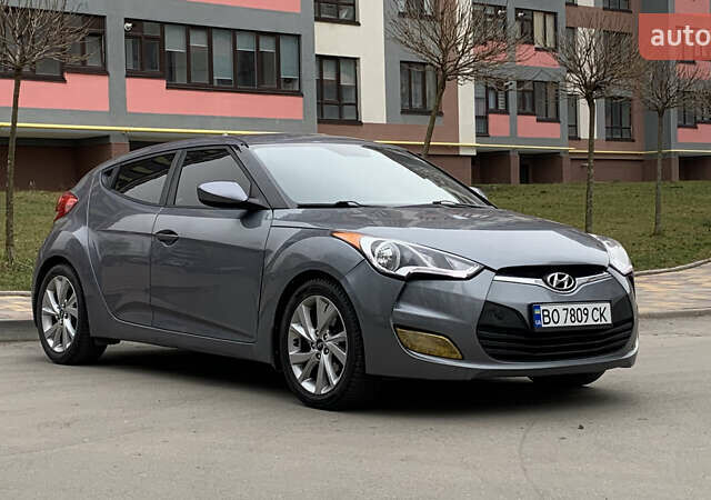 Серый Хендай Велостер, объемом двигателя 1.59 л и пробегом 157 тыс. км за 8500 $, фото 1 на Automoto.ua