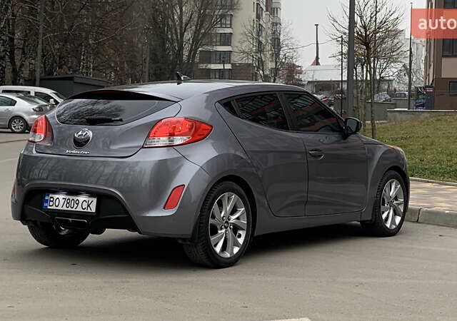 Серый Хендай Велостер, объемом двигателя 1.59 л и пробегом 157 тыс. км за 8500 $, фото 4 на Automoto.ua
