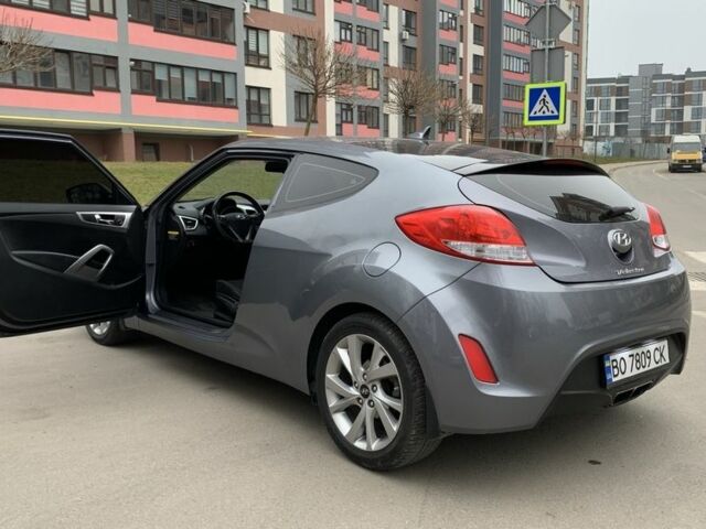 Серый Хендай Велостер, объемом двигателя 1.6 л и пробегом 157 тыс. км за 8500 $, фото 8 на Automoto.ua