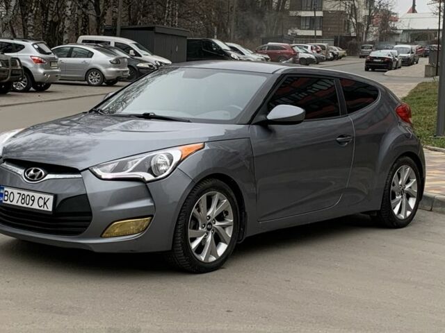 Серый Хендай Велостер, объемом двигателя 1.6 л и пробегом 157 тыс. км за 8500 $, фото 1 на Automoto.ua