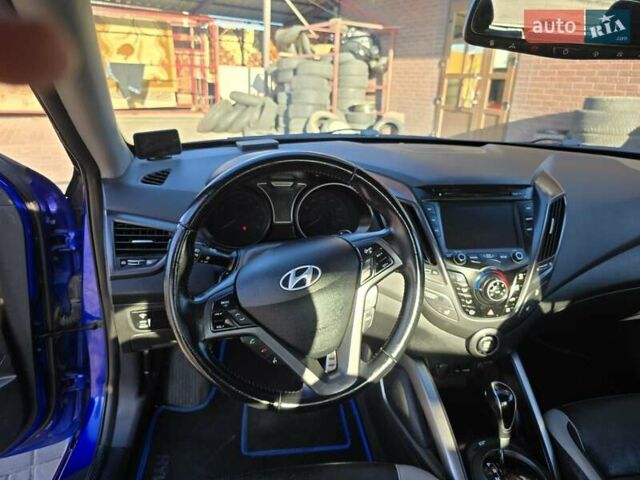 Синий Хендай Велостер, объемом двигателя 1.6 л и пробегом 120 тыс. км за 8700 $, фото 15 на Automoto.ua