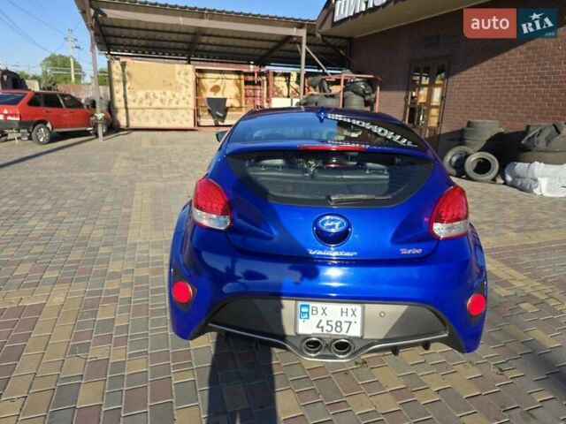 Синий Хендай Велостер, объемом двигателя 1.6 л и пробегом 120 тыс. км за 8700 $, фото 16 на Automoto.ua