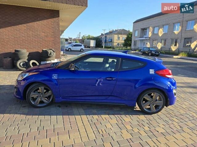Синий Хендай Велостер, объемом двигателя 1.6 л и пробегом 120 тыс. км за 8700 $, фото 9 на Automoto.ua