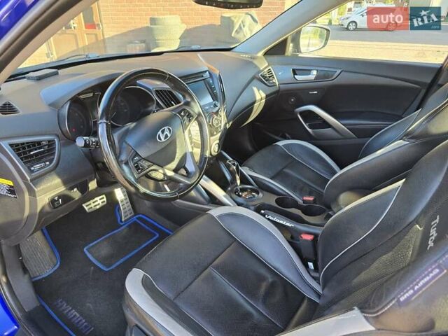 Синий Хендай Велостер, объемом двигателя 1.6 л и пробегом 120 тыс. км за 8700 $, фото 23 на Automoto.ua