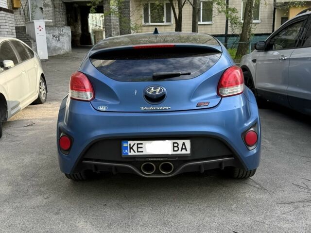 Синий Хендай Велостер, объемом двигателя 1.6 л и пробегом 155 тыс. км за 8200 $, фото 3 на Automoto.ua