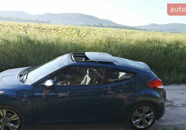 Синий Хендай Велостер, объемом двигателя 1.59 л и пробегом 205 тыс. км за 9000 $, фото 4 на Automoto.ua