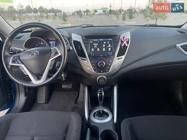 Синій Хендай Велостер, об'ємом двигуна 1.6 л та пробігом 123 тис. км за 9600 $, фото 6 на Automoto.ua