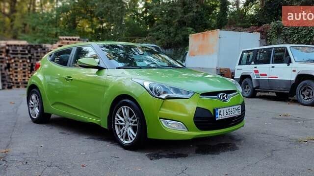 Зеленый Хендай Велостер, объемом двигателя 1.59 л и пробегом 260 тыс. км за 6500 $, фото 7 на Automoto.ua