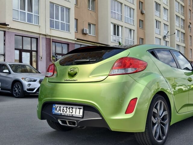 Зеленый Хендай Велостер, объемом двигателя 1.6 л и пробегом 139 тыс. км за 10900 $, фото 3 на Automoto.ua