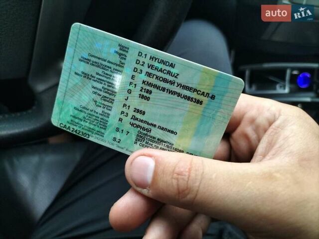Черный Хендай Веракруз, объемом двигателя 3 л и пробегом 130 тыс. км за 14000 $, фото 5 на Automoto.ua