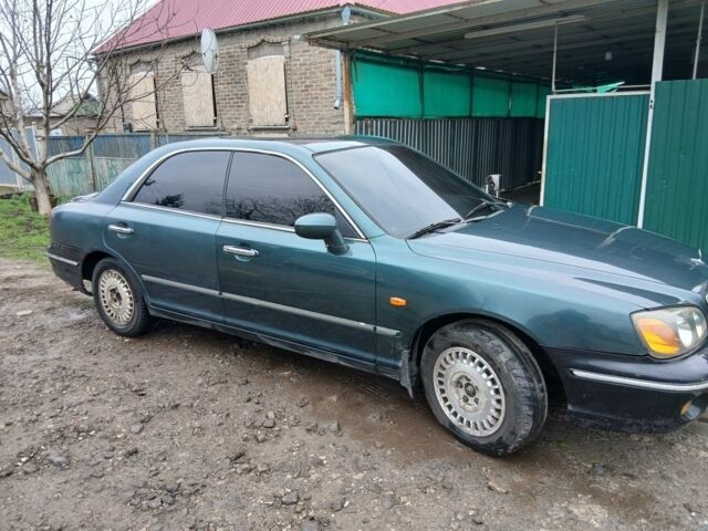 Зеленый Хендай КСГ, объемом двигателя 3 л и пробегом 55 тыс. км за 2100 $, фото 4 на Automoto.ua