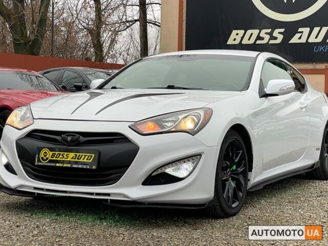 Белый Хендай Genesis Coupe, объемом двигателя 3.8 л и пробегом 49 тыс. км за 15600 $, фото 2 на Automoto.ua
