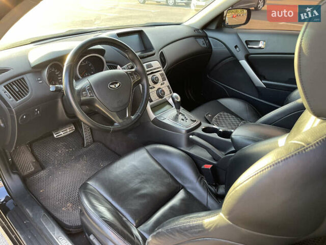 Черный Хендай Genesis Coupe, объемом двигателя 2 л и пробегом 190 тыс. км за 9000 $, фото 9 на Automoto.ua