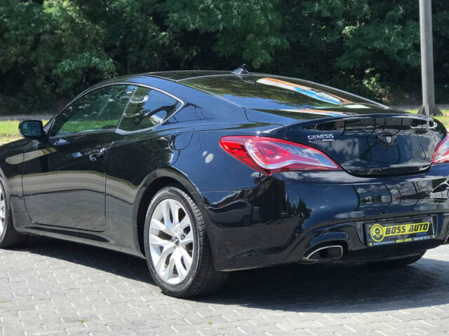 Черный Хендай Genesis Coupe, объемом двигателя 2 л и пробегом 156 тыс. км за 12500 $, фото 5 на Automoto.ua