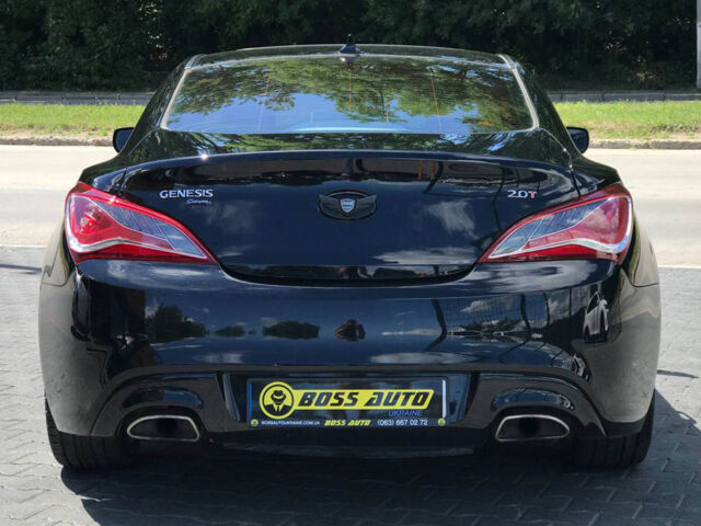 Черный Хендай Genesis Coupe, объемом двигателя 2 л и пробегом 156 тыс. км за 12500 $, фото 4 на Automoto.ua