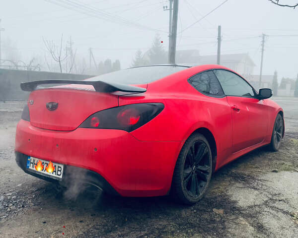 Красный Хендай Genesis Coupe, объемом двигателя 2 л и пробегом 104 тыс. км за 9150 $, фото 9 на Automoto.ua