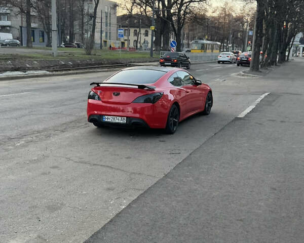 Красный Хендай Genesis Coupe, объемом двигателя 2 л и пробегом 104 тыс. км за 9150 $, фото 8 на Automoto.ua