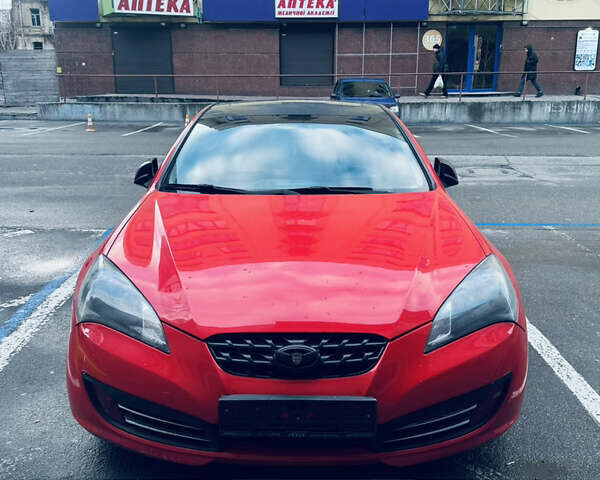 Красный Хендай Genesis Coupe, объемом двигателя 2 л и пробегом 104 тыс. км за 9150 $, фото 1 на Automoto.ua