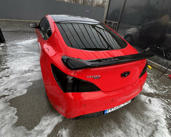 Красный Хендай Genesis Coupe, объемом двигателя 2 л и пробегом 104 тыс. км за 9150 $, фото 6 на Automoto.ua
