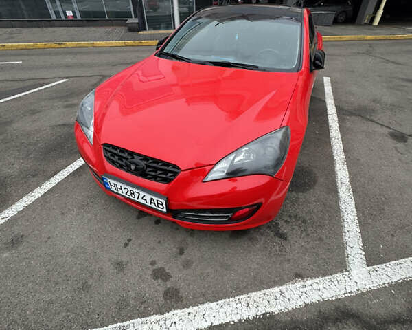 Красный Хендай Genesis Coupe, объемом двигателя 2 л и пробегом 104 тыс. км за 9150 $, фото 4 на Automoto.ua