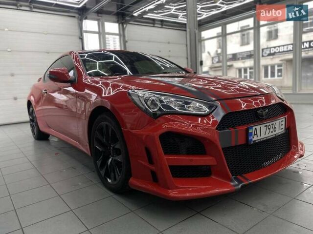 Красный Хендай Genesis Coupe, объемом двигателя 2 л и пробегом 205 тыс. км за 9500 $, фото 4 на Automoto.ua