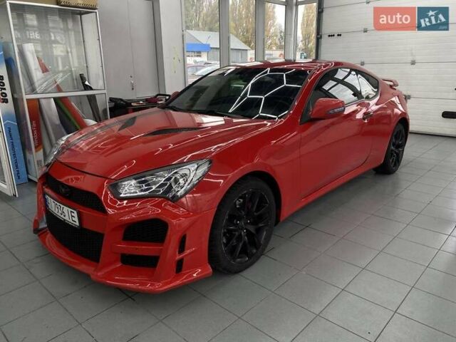 Красный Хендай Genesis Coupe, объемом двигателя 2 л и пробегом 205 тыс. км за 9500 $, фото 2 на Automoto.ua