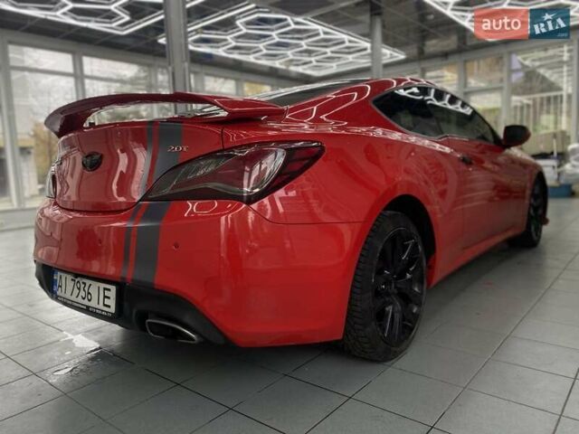 Красный Хендай Genesis Coupe, объемом двигателя 2 л и пробегом 205 тыс. км за 9500 $, фото 8 на Automoto.ua