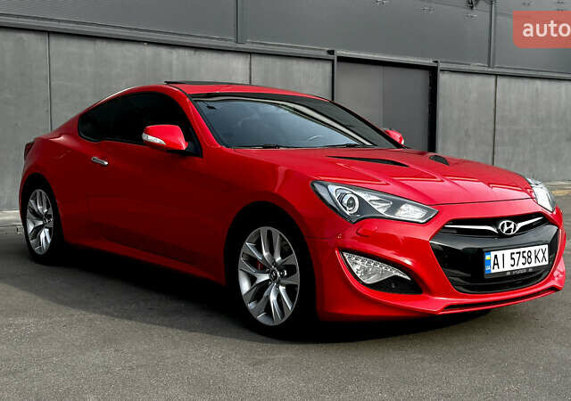 Красный Хендай Genesis Coupe, объемом двигателя 2 л и пробегом 167 тыс. км за 12500 $, фото 1 на Automoto.ua