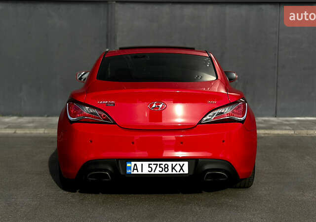 Красный Хендай Genesis Coupe, объемом двигателя 2 л и пробегом 167 тыс. км за 12500 $, фото 9 на Automoto.ua