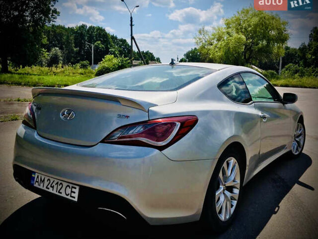 Серый Хендай Genesis Coupe, объемом двигателя 2 л и пробегом 49 тыс. км за 11800 $, фото 3 на Automoto.ua