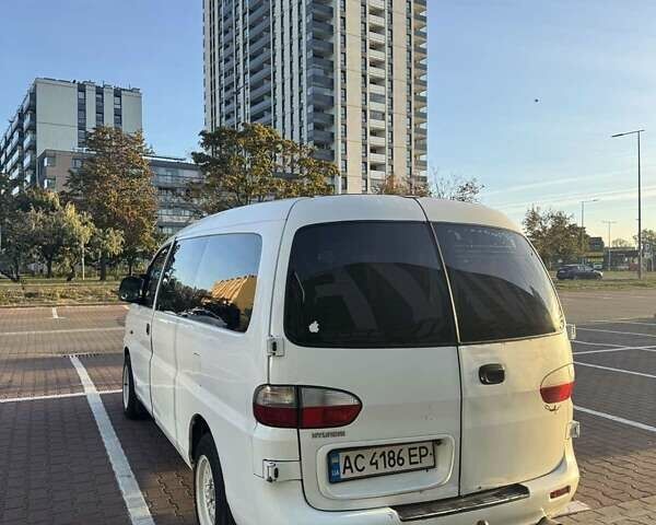 Білий Хендай H-1, об'ємом двигуна 2.5 л та пробігом 315 тис. км за 4700 $, фото 15 на Automoto.ua