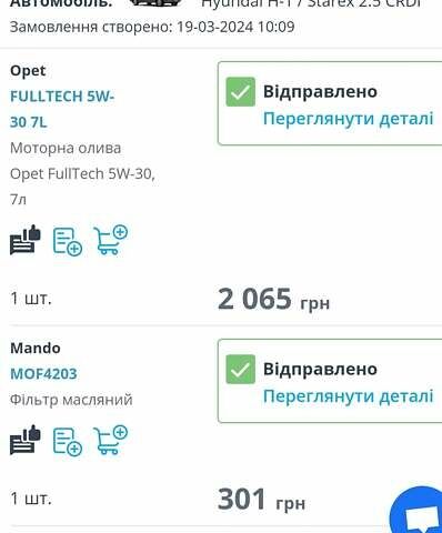 Белый Хендай H-1, объемом двигателя 2.5 л и пробегом 270 тыс. км за 4850 $, фото 1 на Automoto.ua