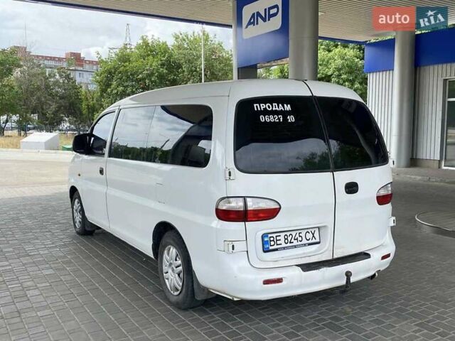 Білий Хендай H-1, об'ємом двигуна 2.5 л та пробігом 230 тис. км за 5600 $, фото 14 на Automoto.ua