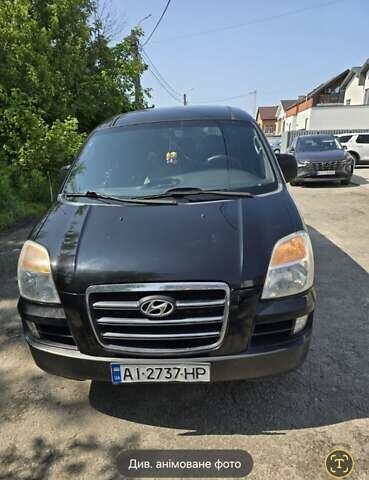 Черный Хендай H-1, объемом двигателя 2.4 л и пробегом 255 тыс. км за 8200 $, фото 13 на Automoto.ua