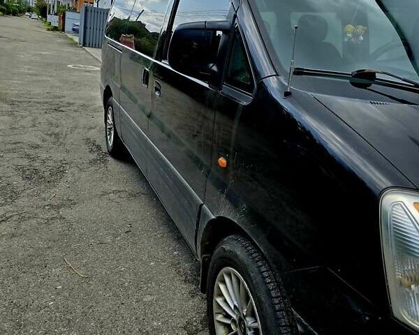 Черный Хендай H-1, объемом двигателя 2.4 л и пробегом 255 тыс. км за 8200 $, фото 8 на Automoto.ua