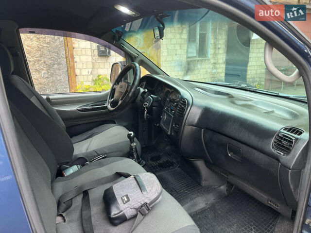 Синий Хендай H-1, объемом двигателя 2.5 л и пробегом 353 тыс. км за 5700 $, фото 6 на Automoto.ua