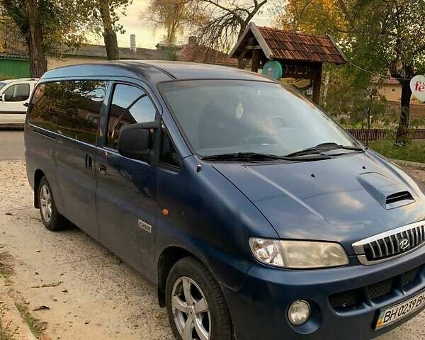 Синий Хендай H-1, объемом двигателя 2.48 л и пробегом 250 тыс. км за 5200 $, фото 1 на Automoto.ua